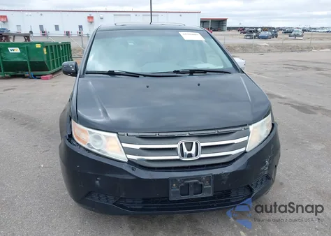 2012 Honda Odyssey Ex-L from USA, damaged, VIN 5FNRL5H62CB100529
